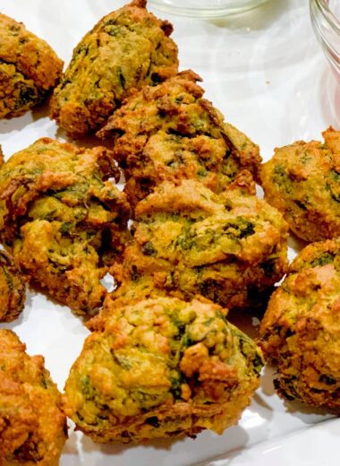 Oil Free Palak/Spinach Pakora