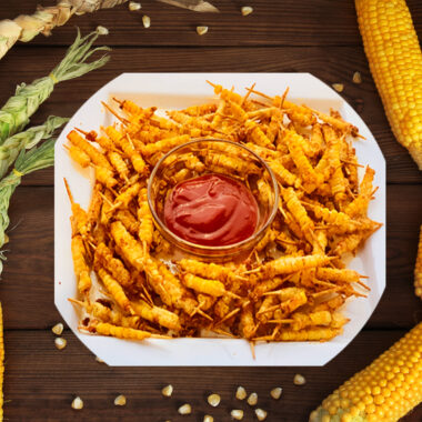 Crispy Masala Corn Fries