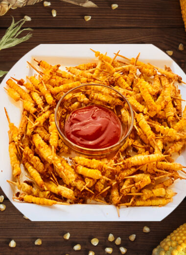 Crispy Masala Corn Fries