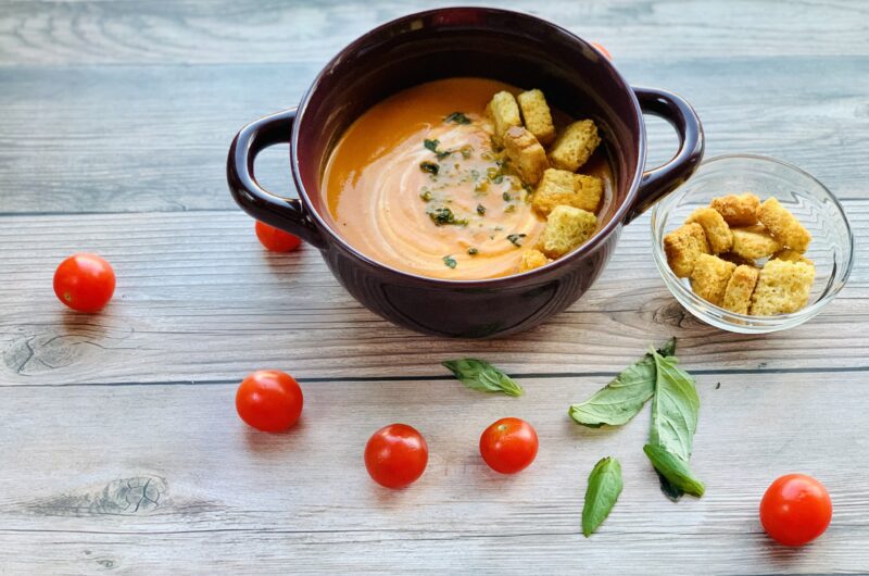 Roasted Carrot Tomato Soup