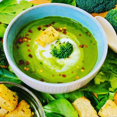 Spinach & Broccoli Soup