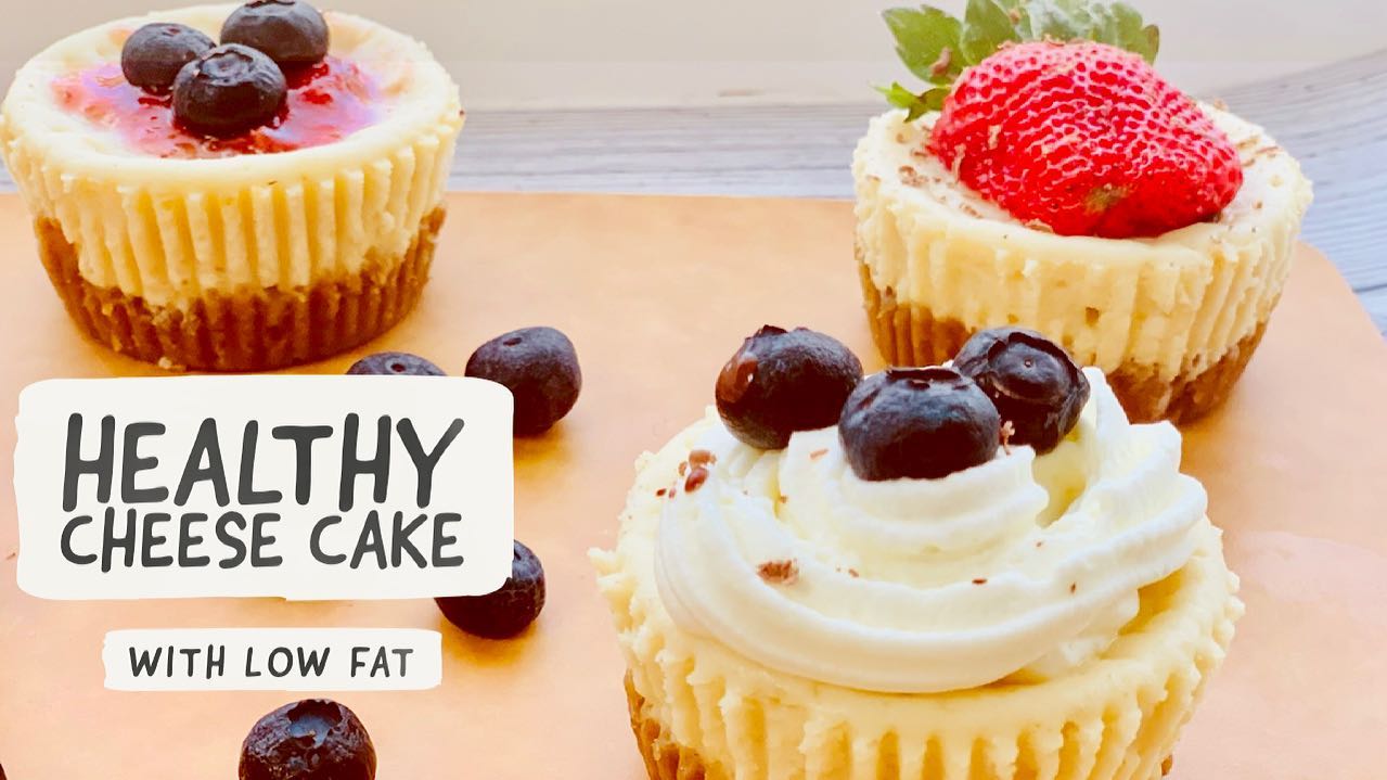 Eggless Cheesecake with LOW FAT. Check out the recipe. https://youtu.be/WD6SeHgXOcc.
#egglessbaking,#egglesscake,#egglesscheesecake, #lowcaloriecheesecake,#healthycheesecake,#cheesecake