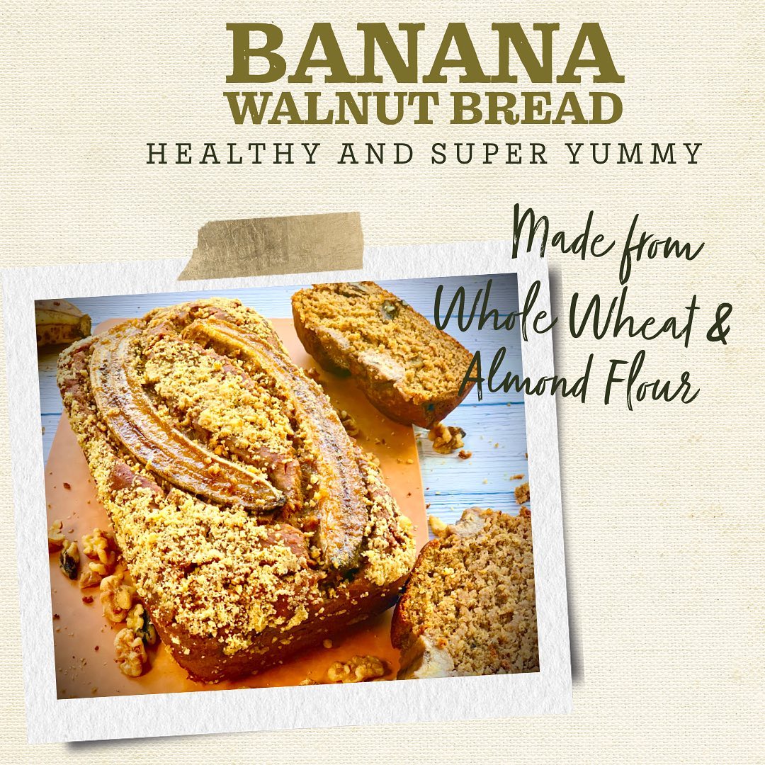 Check out Healthy Banana Bread made with Whole Wheat and Almond Flour.

Video recipe - https://youtu.be/UpaQAWGE0OY

Written recipe -https://healthyveggiedelight.com/healthy-eggless-banana-bread-made-from-almond-whole-wheat-flour/